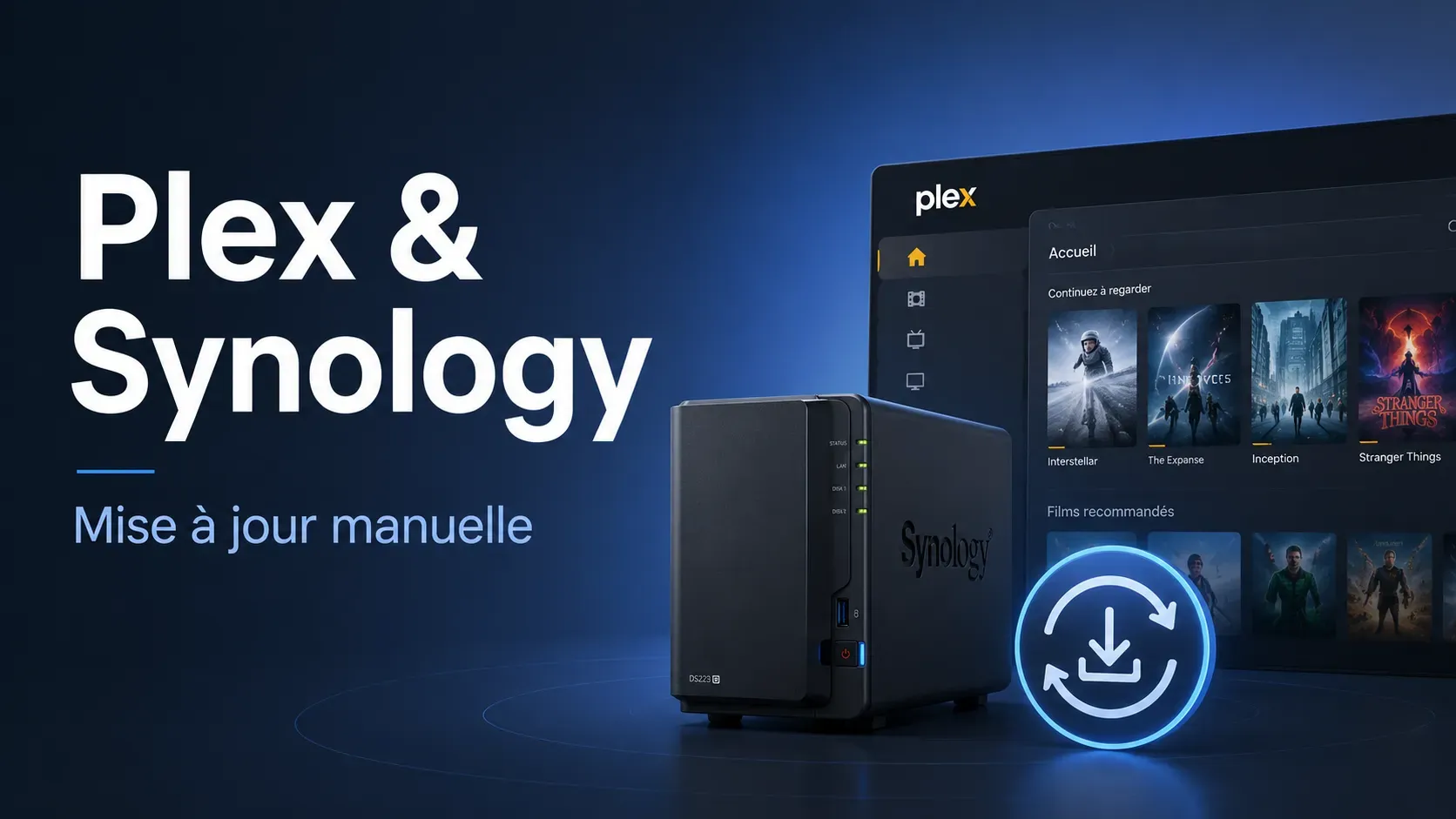 Plex Media Server sur Synology DSM